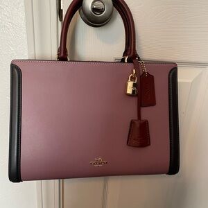 Coach Satchel (Mauve)